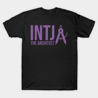 INTJ The Architect MBTI types 1E Myers Briggs personality gift With icon T-Shirt